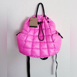 Nike Sportswear Pink Puffle Mini Backpack